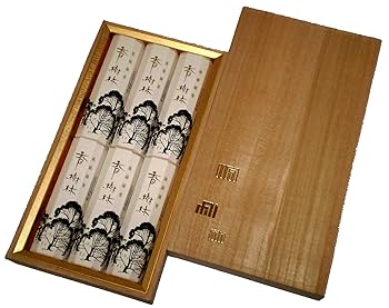 玉初堂 極品沈香刻30g 進物用たとう紙桐箱入 【価格相談不可】 Amazon.co.jp: 玉初堂のご進物用お線香 香樹林 短寸6箱入 白檀の